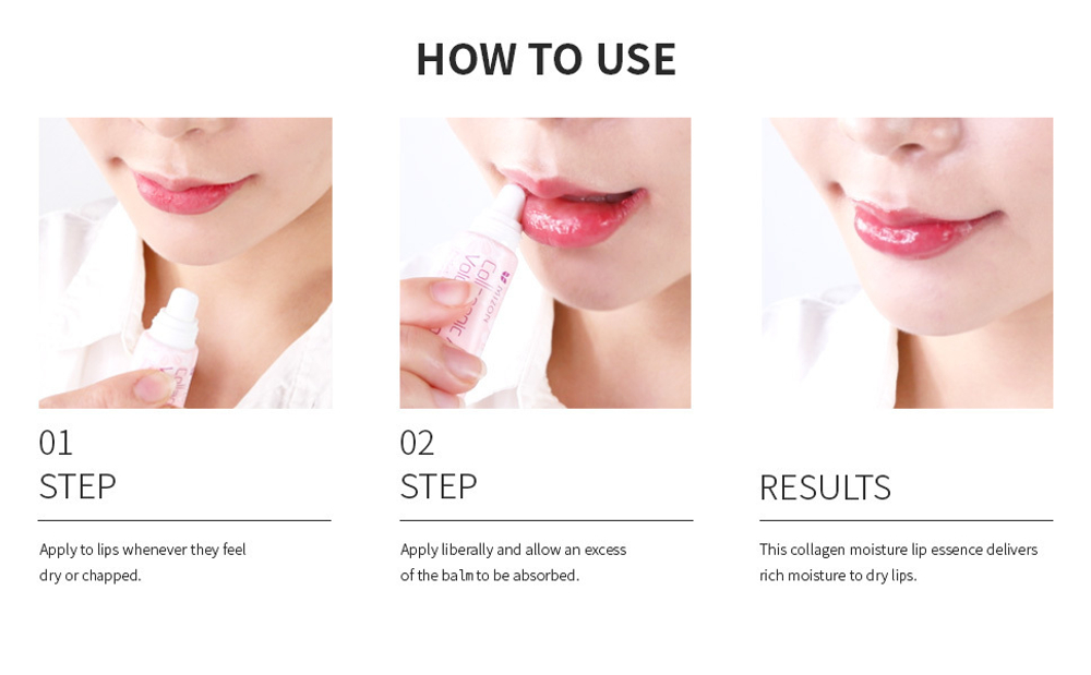 Mizon Collagen Aqua Volume Lip Essence коллагеновый бальзам для губ