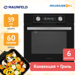 Электрический духовой шкаф Maunfeld AEOH6062B
