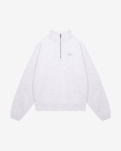 Толстовка Half-zip Logo de base 03 меланж