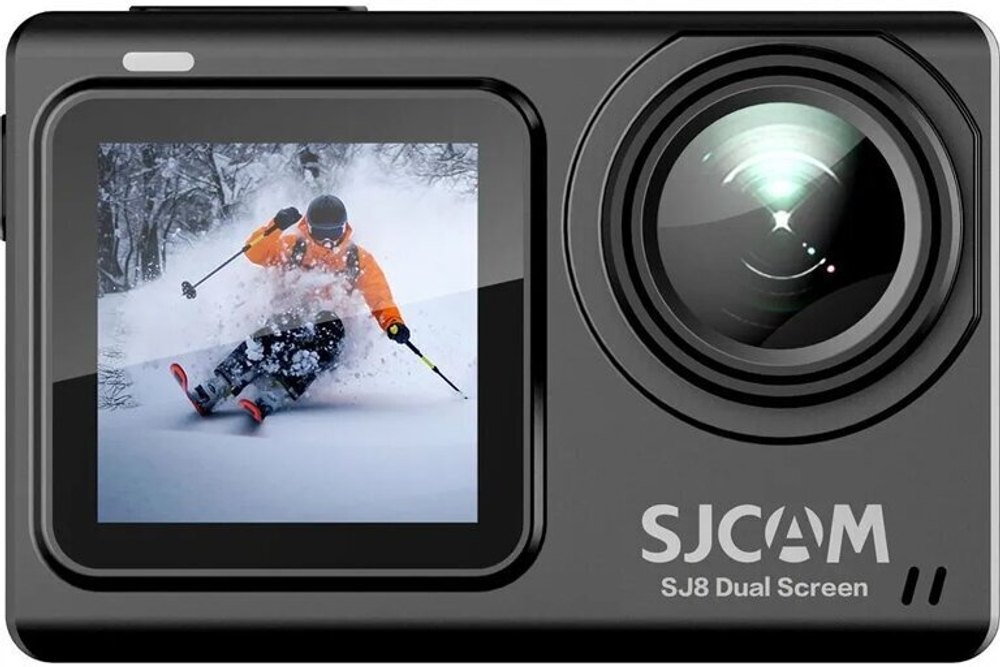 Экшн-камера SJCAM SJ8 DUAL-SCREEN, 12МП, 1200 мА·ч, черный