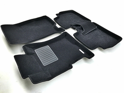 Коврики салона для HONDA Accord (2013-) Euromat 3D Business черные. Арт. EMC3D-002612