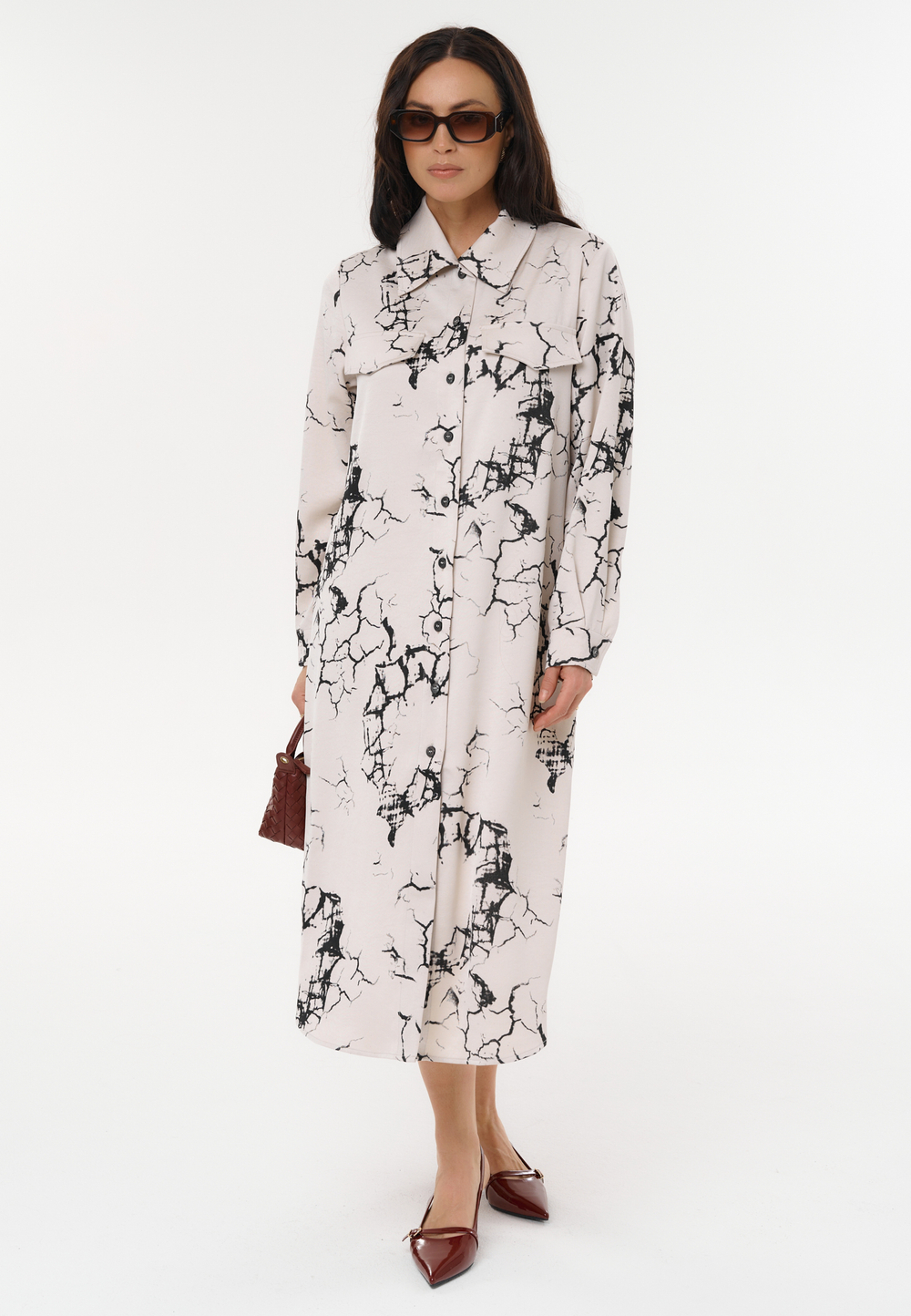 Платье Gina midi dress