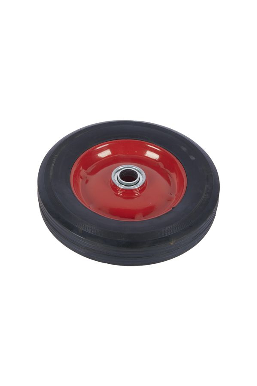 Колесо литое резиновое 200 мм SR1500 несимметричное (шариковый подшипник)
