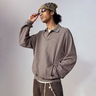 25NOWY0081825 Свитшот NOTHOMME Polo type MONTE, бежевый