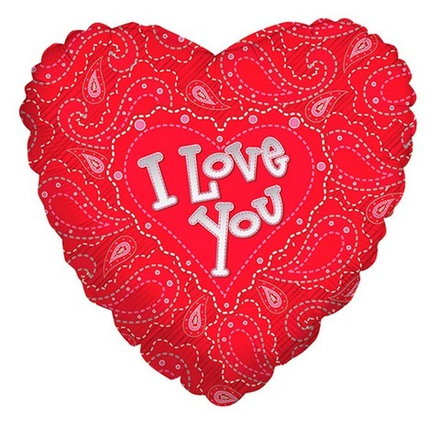 М 18" Сердце ILY