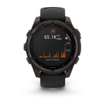 Умные часы Garmin Fenix 8 47мм Solar Sapphire Carbon Gray DLC Titanium