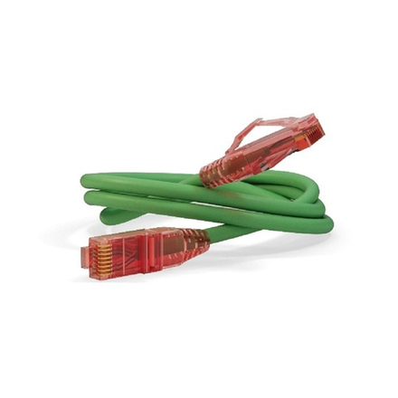 Патч-корд U/UTP, Cat.5e, LSZH, 0,15 м, зеленый PC-LPM-UTP-RJ45-RJ45-C5e-0.15M-LSZH-GN