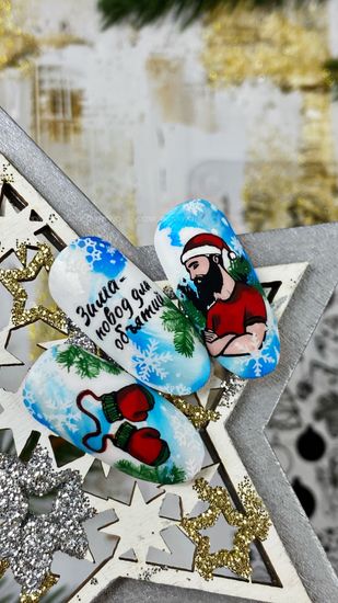 Пластина для стемпинга Enigma Stamping №028 Новогодняя (большая)