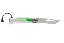 Нож Opinel №08 FLUO GREEN зеленый