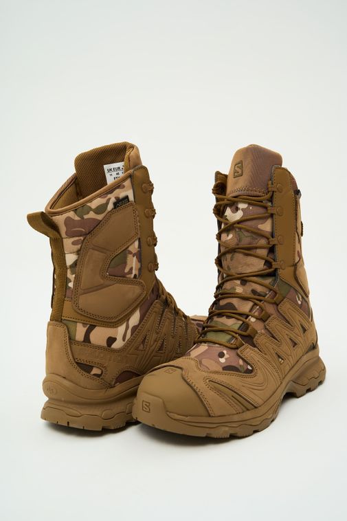 Ботинки тактические треккинговые берцы &quot;Salomon&quot; мультикам