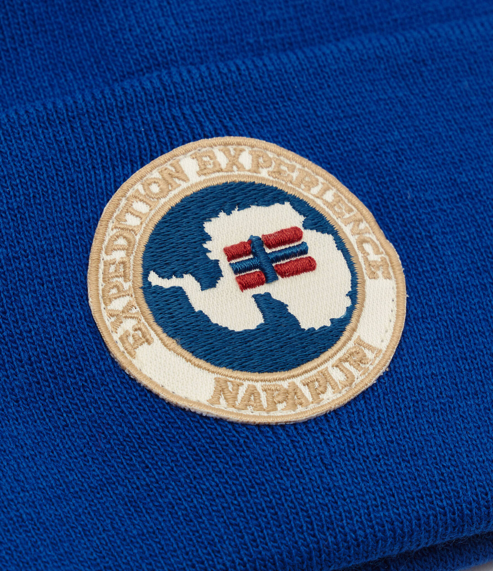 Шапка F-MOUNTAIN 1 Napapijri - голубой(NP0A4HBB)