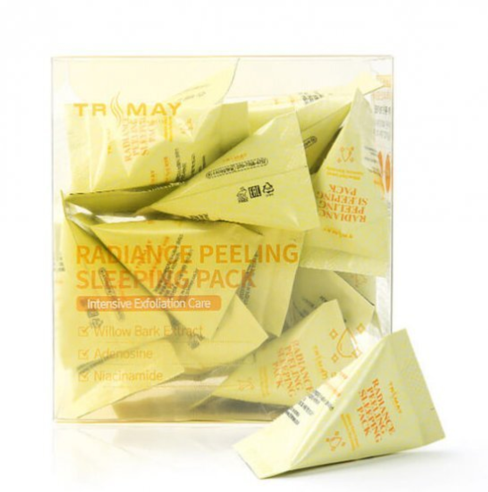 Маска ночная отшелушивающая Trimay Radiance Peeling Sleeping Pack, 3 г