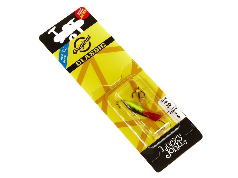 Балансир LUCKY JOHN Classic 3 (+тройник), 30 мм, цвет 31RT