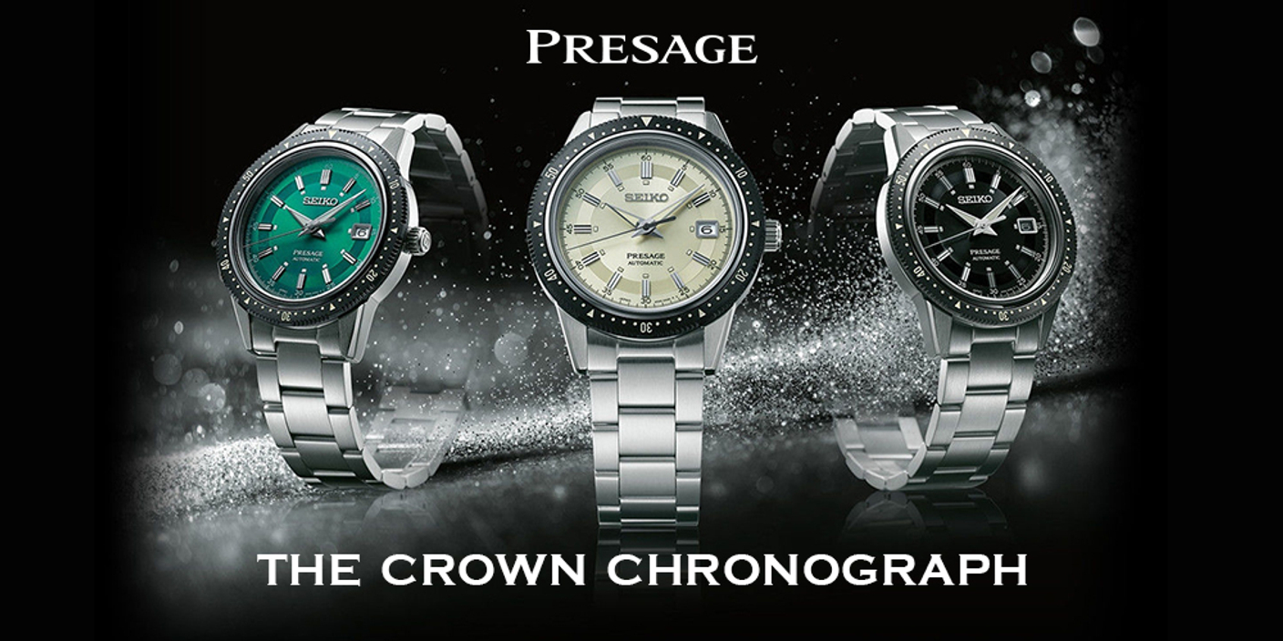 Seiko Presage отдаёт дань уважения The Crown Chronograph