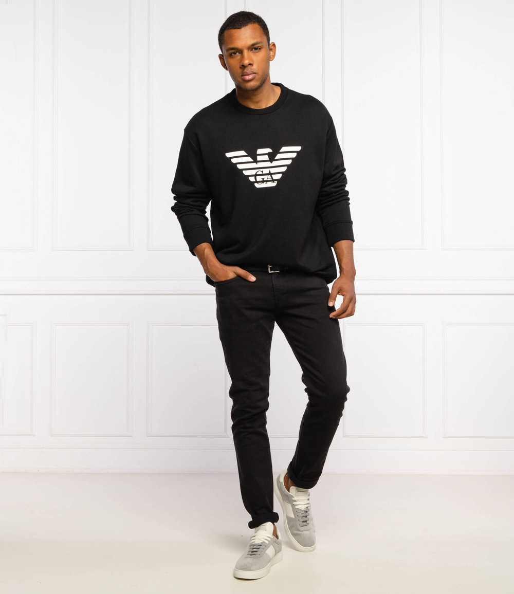 Худи Emporio Armani - черный(8N1MR6 1JRIZ)