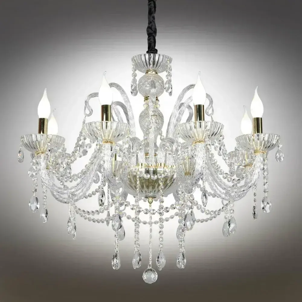 Люстра подвесная с лампочками Omnilux OML-70103-08+Lamps