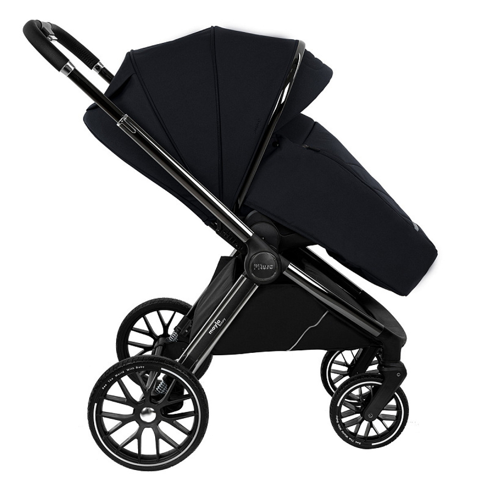 Pituso Коляска 2 в 1 Mayla Luxury Black
