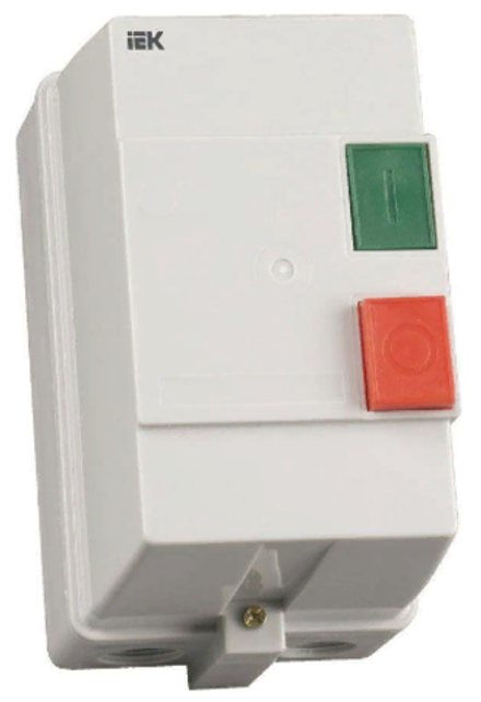 Пускатель магнитный КМИ 25А катушка  управления  220В АС IP54 с кнопками П+С РТИ-1323