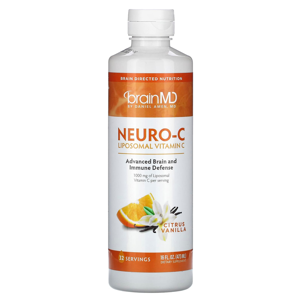BrainMD, Neuro-C, цитрус и ваниль, 473 мл (16 жидк. унций)
