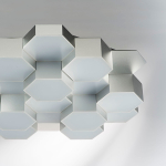 750162 Люстра потол FAVO LED-80W 3840LM Серебро 3000K