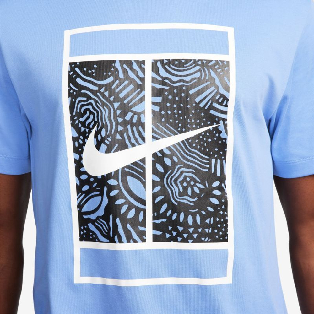 Мужская теннисная футболка Nike Court Dri-Fit Tennis T-Shirt - polar