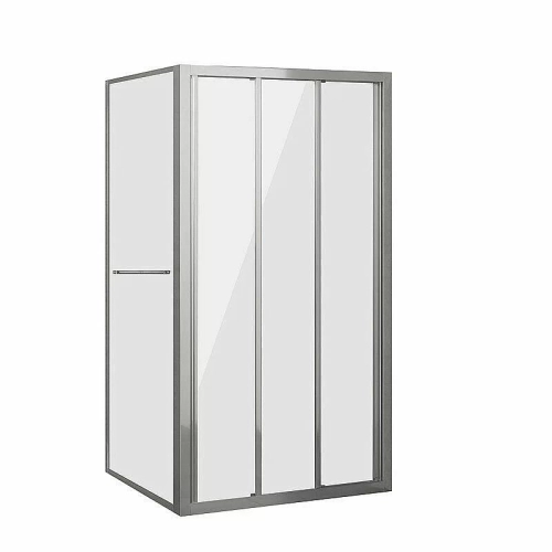 Душевой уголок Grossman Alba1 GR-9090Al1 90х90 стекло прозрачное/профиль хром