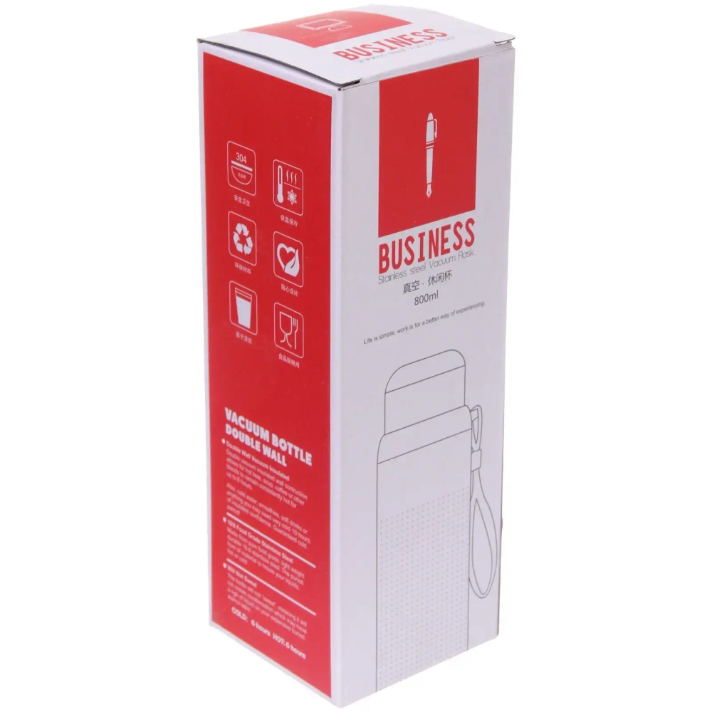 Термос 800мл «Эверест» голубой