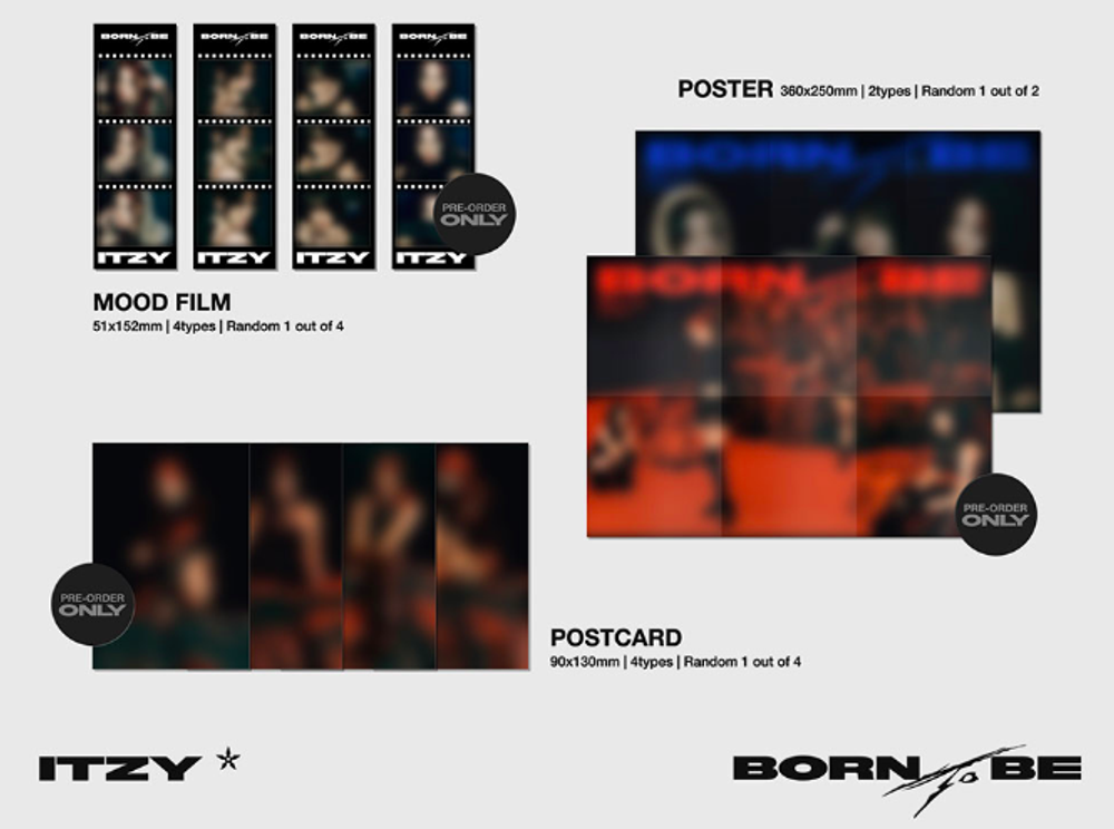 Альбом ITZY - BORN TO BE (Limited ver.)