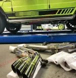 Выхлопная система с заслонками для Mercedes-Benz Benz G-class AMG G63 G550 W463A W464 #2