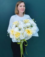 Корзина с цветами(00487)