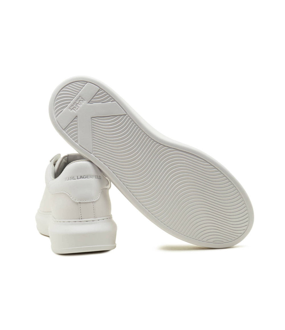 Кожаные кроссовки kapri karl nft lo lace Karl Lagerfeld - экрю(KL52530N)