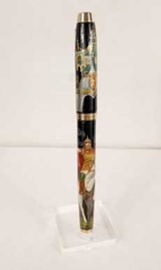 Ручка  с ручной росписью Палех "Юрий Долгорукий"