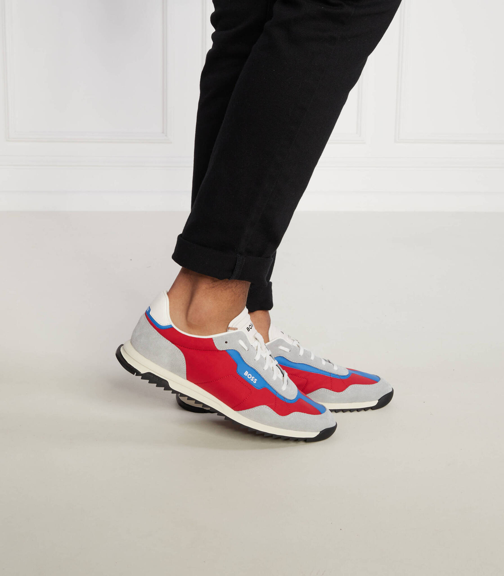 Кроссовки Zayn Lowp nysd BOSS BLACK - серый(50498891)