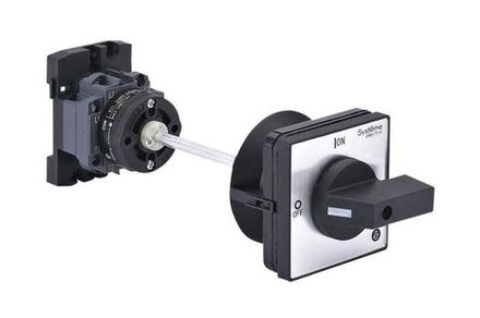 Выключатель-разъединитель 4п 20А IP20 с черн. выносн. рукоят. на дин-рейке/плате SE MSD20440B