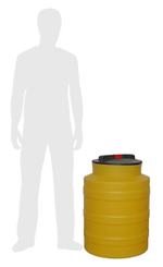 Бочка Экогрупп ДВ 100 л. вертикальный (480x480x700см;синий) - арт.561007