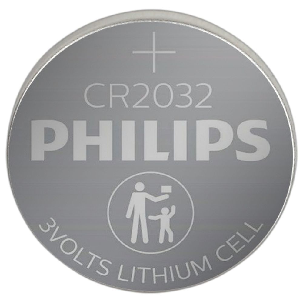 Батарейки Philips CR2032P2/51 литиевые 2шт. CR2032-2BL (2/40/400/56000)