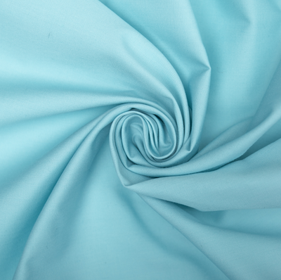 Ткань рубашечная 120 гр/м2, 150 см, бирюзовый