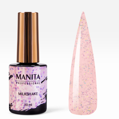 Manita Professional Milkshake Гель-лак с цветными вкраплениями 05, 10мл