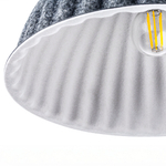 799357 Люстра FENICIA 1х12W (led) E27 ЧЕРНЫЙ/СЕРЫЙ