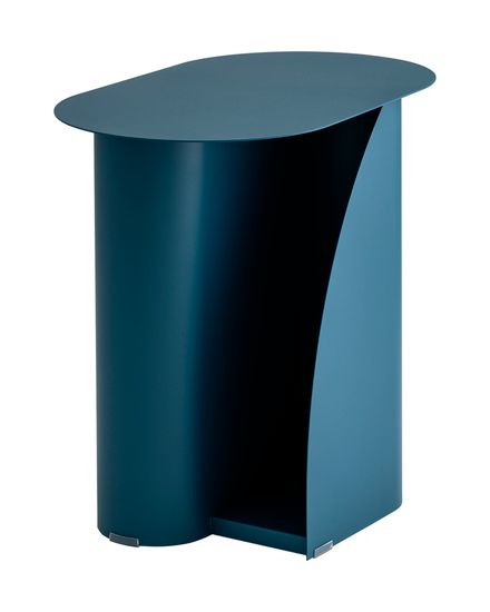 Журнальный столик Yvaine металл синий