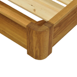 Парящая кровать Калантея 160х200 см из массива дикого дуба