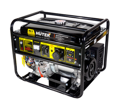 Портативный бензогенератор Huter DY9500LX-3