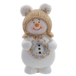 GAEM Фигурка декоративная "Снеговик", L6 W4,5 H10 см, 2в.