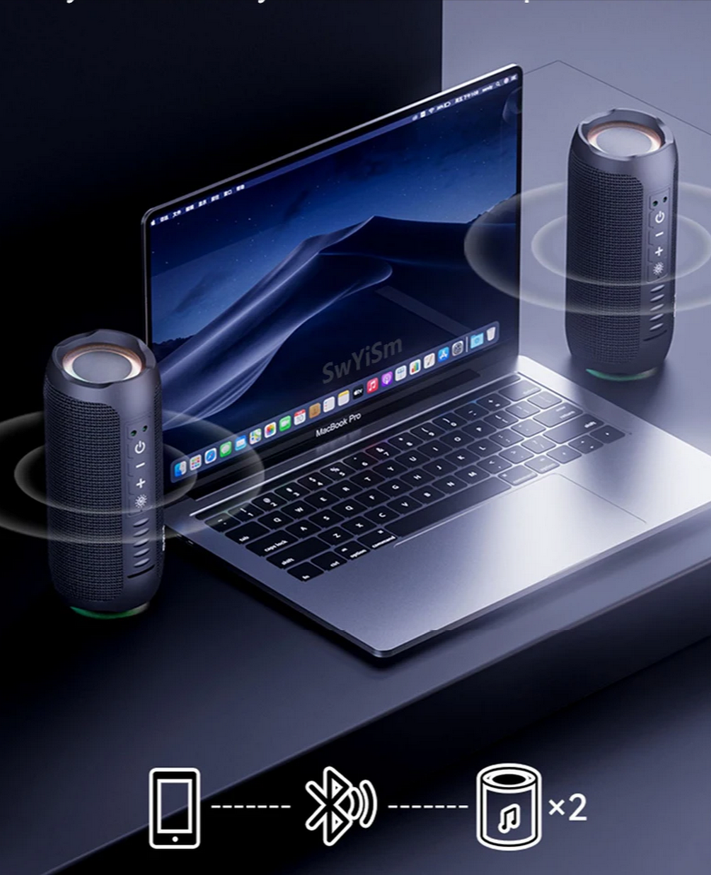 Беспроводная колонка TG-227 (10W/TF/USB/FM)