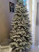 Заснеженная елка «Веста» (Литая хвоя) 230 см / 2,3 м