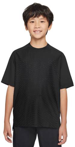 Детская теннисная футболка Nike Multi Kids Dri-Fit ADV Short Sleeve - black/anthracite/white