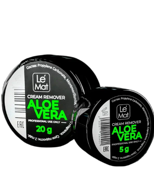 Ремувер кремовый АЛОЭ LeMat, 20 гр