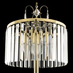 Citilux Инга CL335943 Торшер хрустальный Бронза