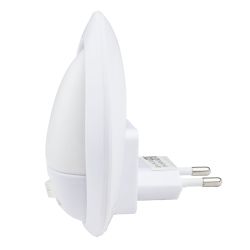 DTL-314 Огонек-White Светильник-ночник. Механический выключатель. Белый. ТМ Uniel