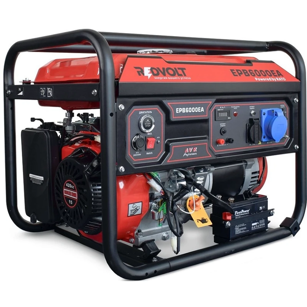 REDVOLT EPB6000EA бензогенератор
